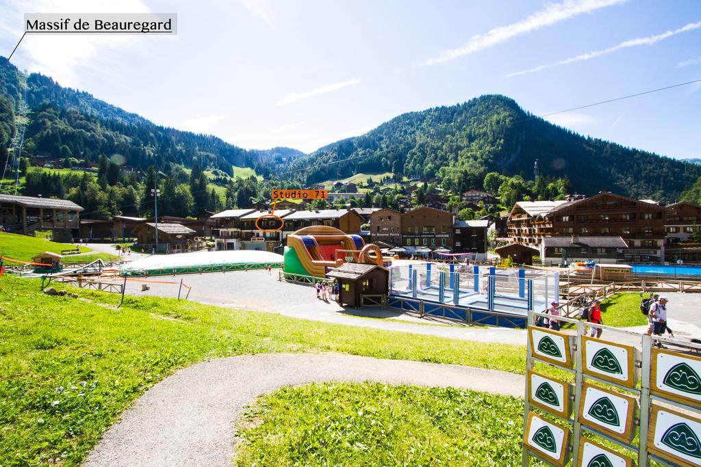 Studio 71 - Vue Montagne, Centre Village La Clusaz & Pied Des Pistes - Aravistour מראה חיצוני תמונה